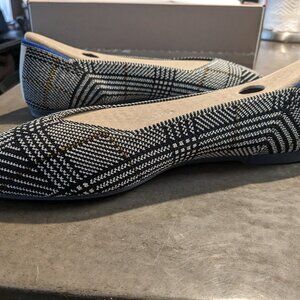 Rothys The point II black glen plaid 11